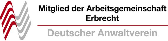 Logo - Mitglied der Arbeitsgemeinschaft Erbrecht - Deutscher Anwaltverein